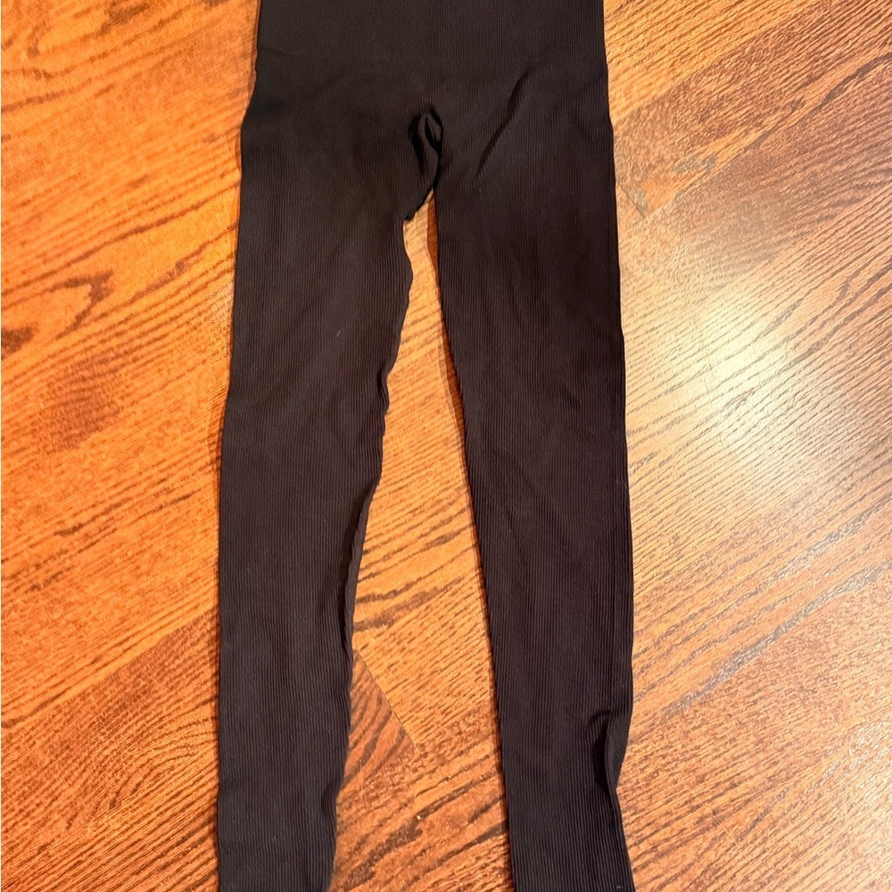 Lemon Black Leggings for Women